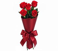 Букет 5 Красных роз Эдлесс Лав в Ирше