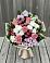 Букет цветов из: Альстромерии, Гвоздики, Розы и Хризантемы в Ирше