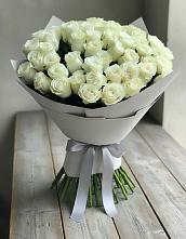 Букет 35 Белых роз в Ирше