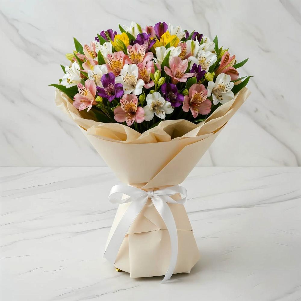 Букет цветов из: Альстромерии в Ирше