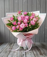 Букет Розовый кустик в Ирше