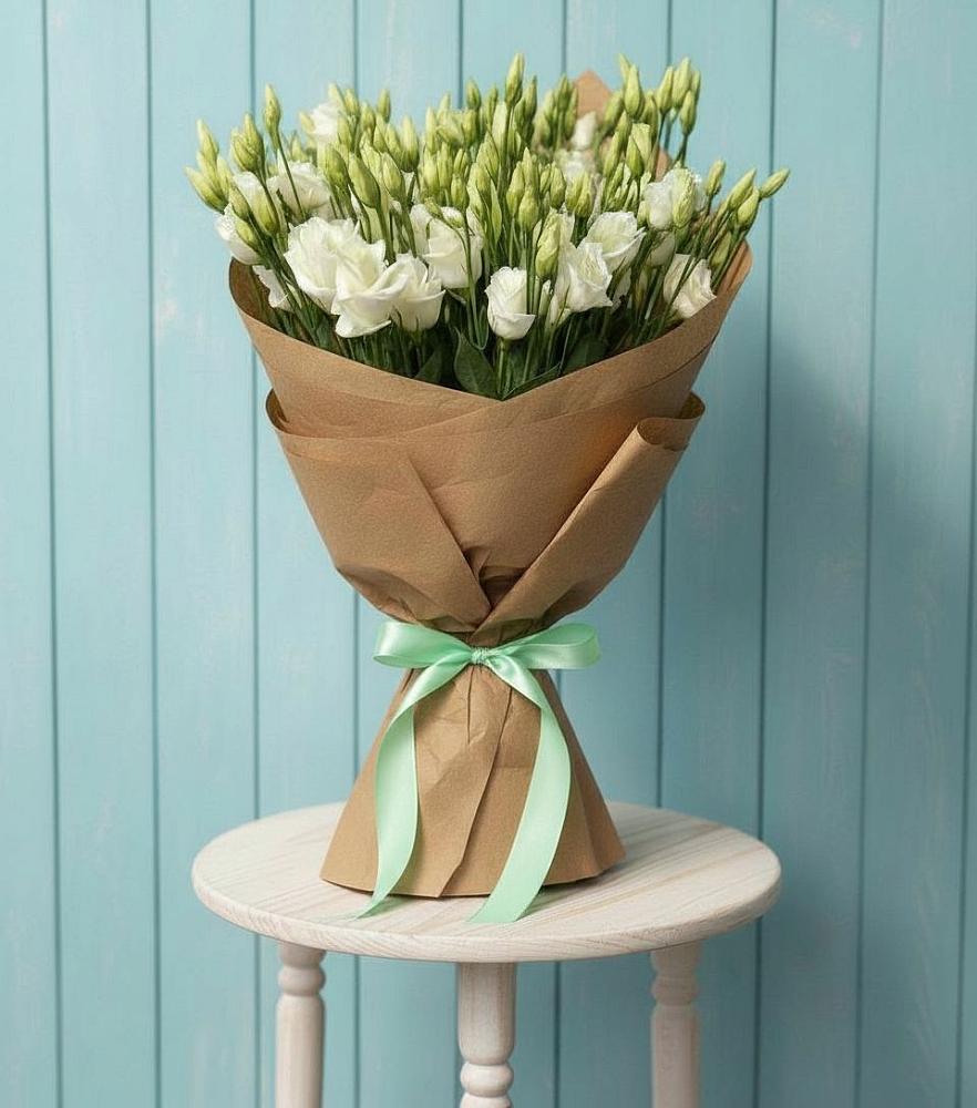 Букет цветов из: Лизиантусы в Ирше