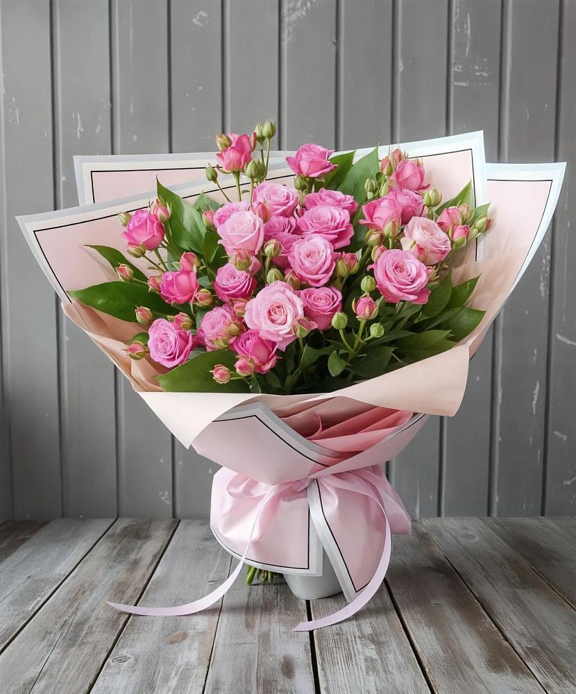 Букет Розовый кустик в Ирше