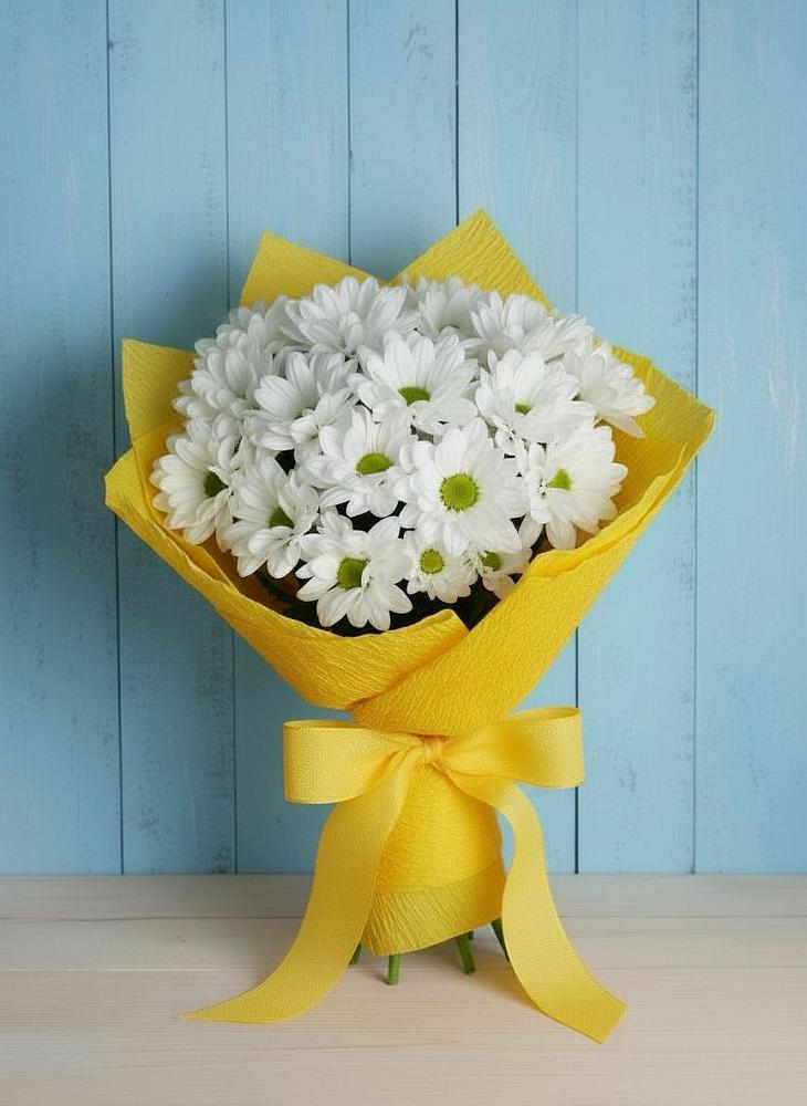 Букет цветов из: Хризантемы в Ирше