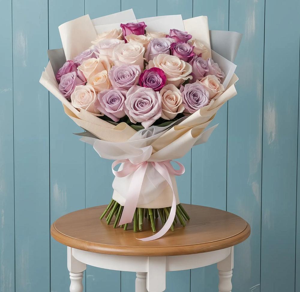 Букет цветов из: Розы в Ирше
