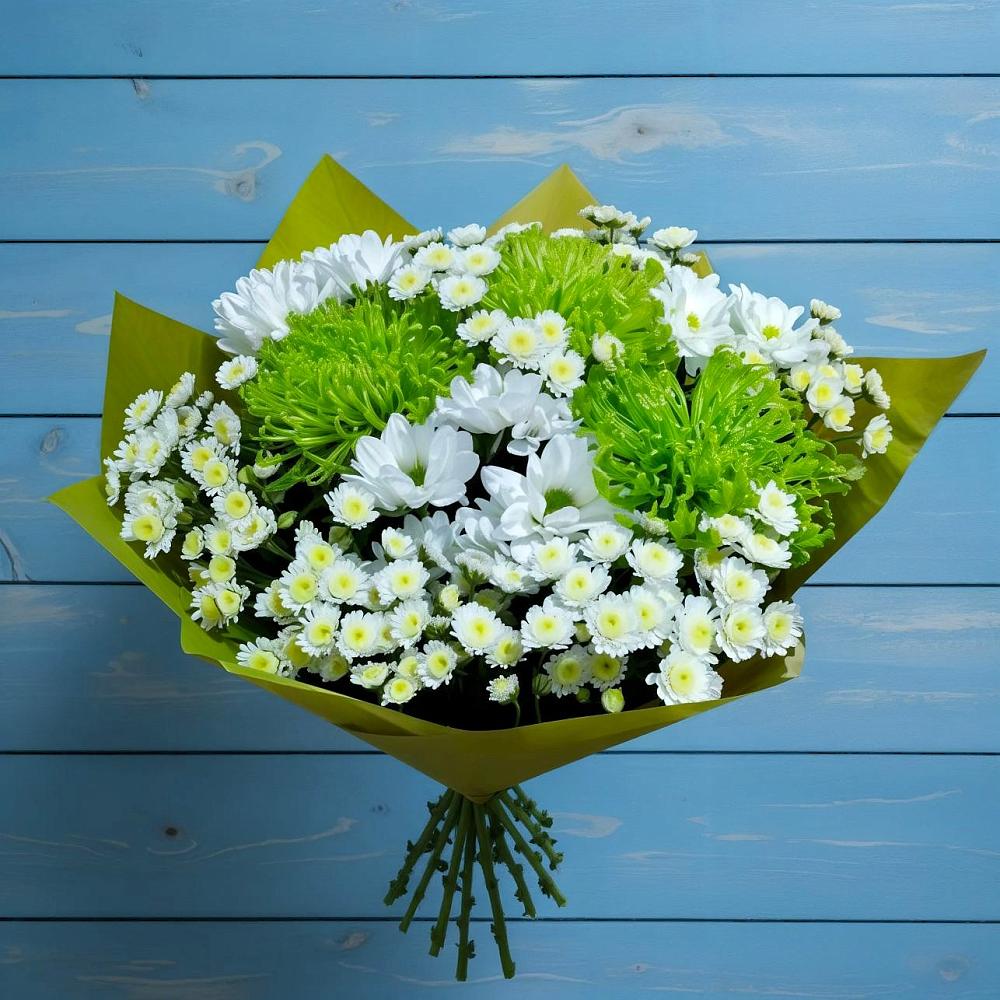 Букет цветов из: Хризантемы в Ирше