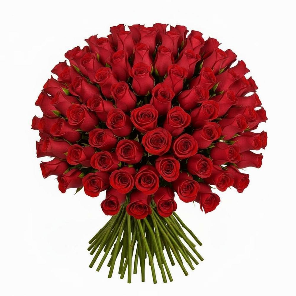 Букет Красные розы Чери Лав в Ирше