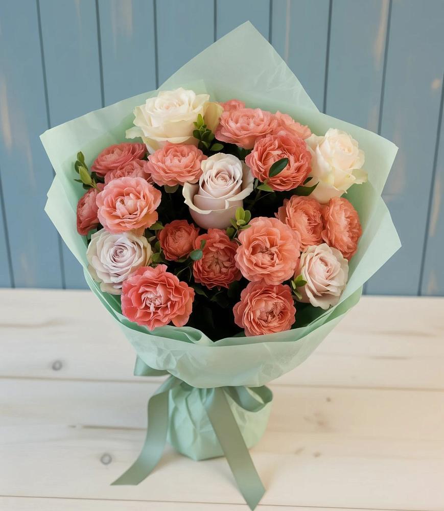 Букет цветов из: Розы в Ирше