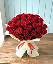 Букет 29 Красных роз в Ирше