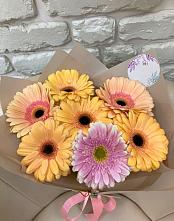 Букет цветов из:  Герберы #REPLACE_PRED# Ирше