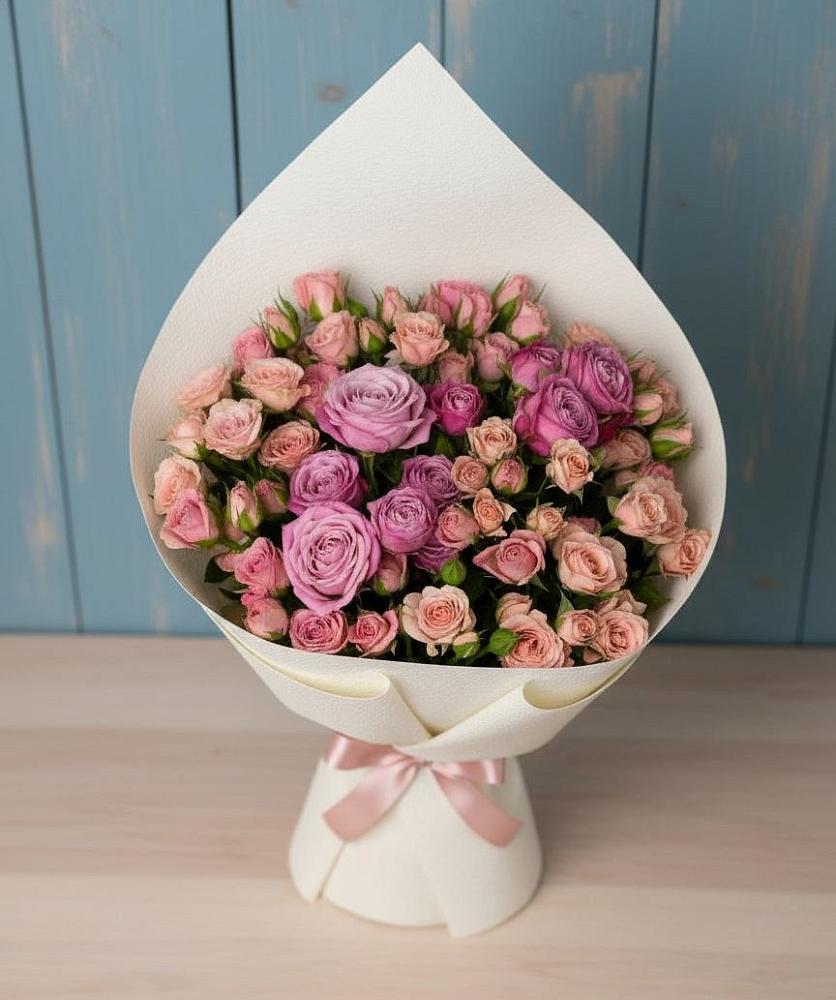 Букет цветов из: Розы в Ирше