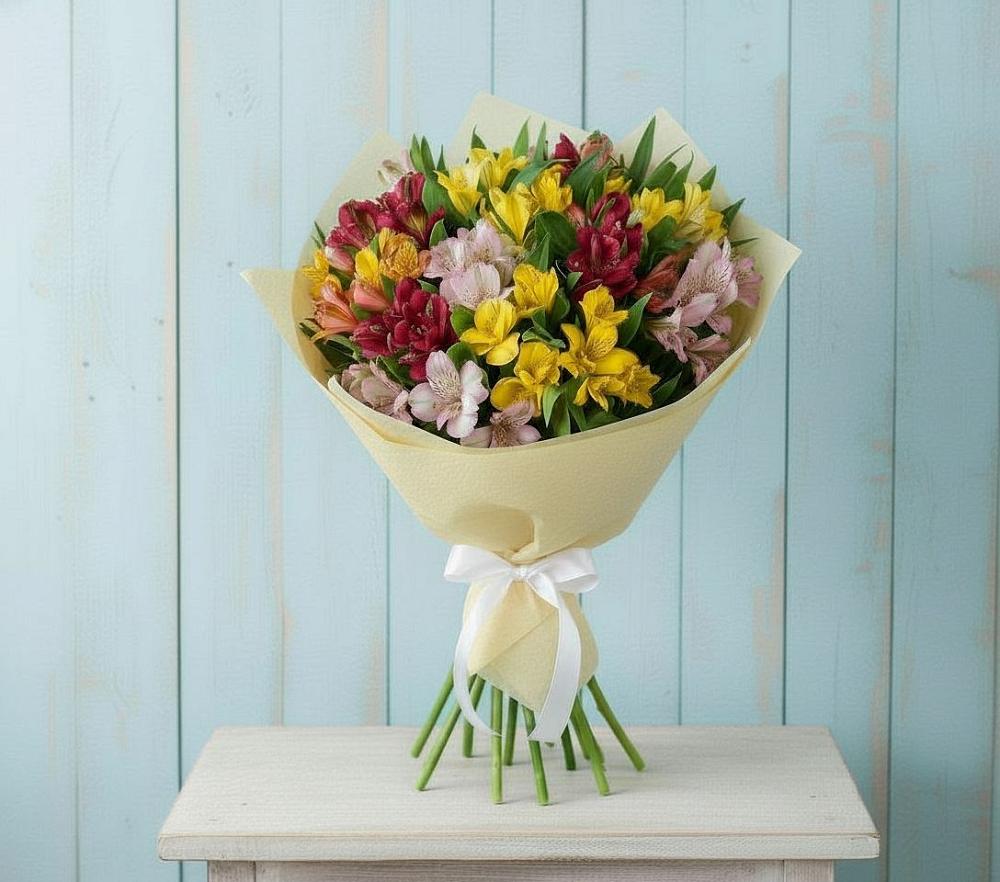Букет цветов из: Альстромерии в Ирше