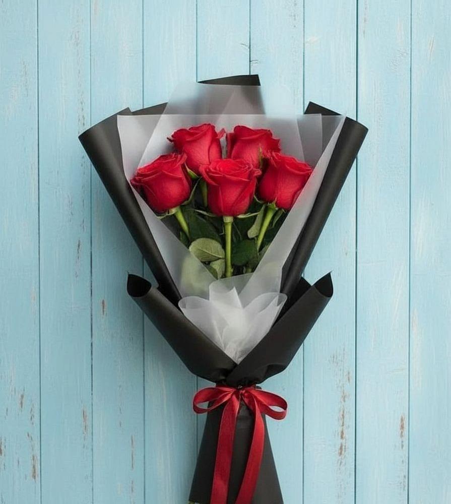 Букет цветов из: Розы в Ирше